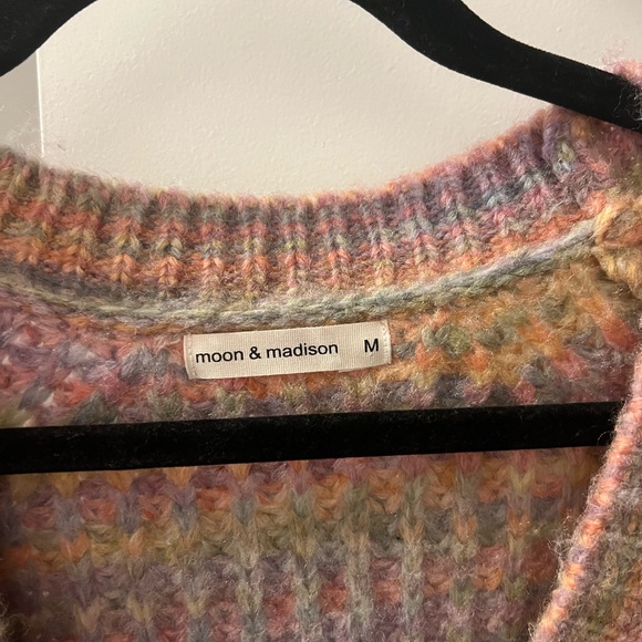 Multi coloured cardigan, size medium - Picture 3 of 3